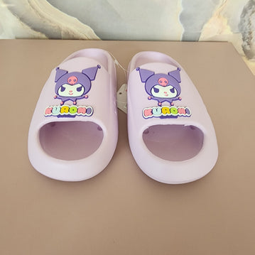 Cartoon PVC Slippers [Purple]