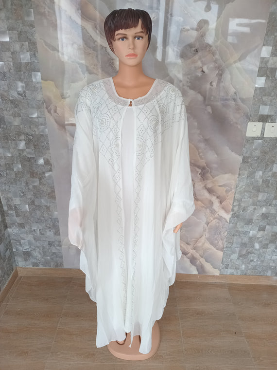 Arabian Abaya [White]