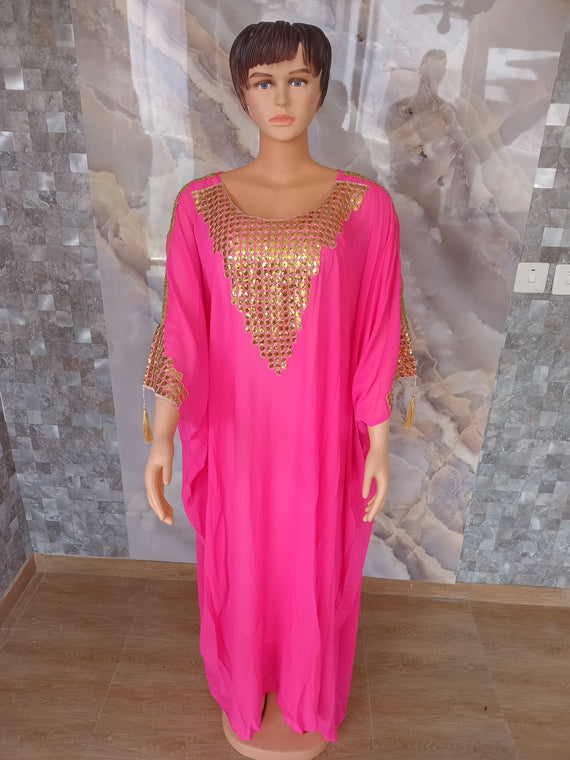 Fancy Abaya [Pink]