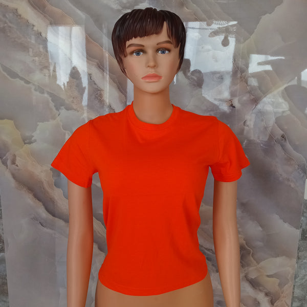 Plain T-Shirt [Orange]