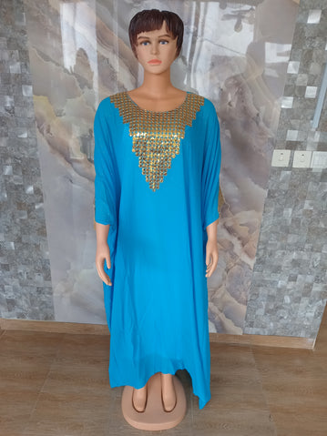 Fancy Abaya [Turquoise]