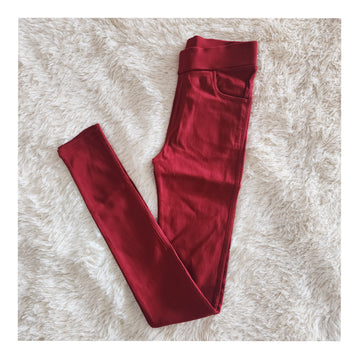 Leggings Maroon