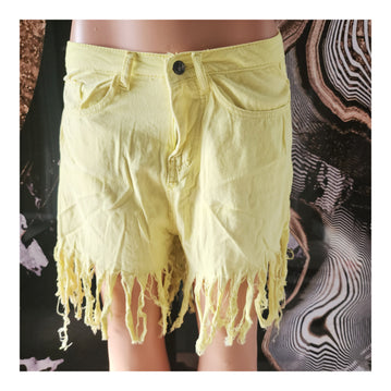 Shorts Yellow Jeans