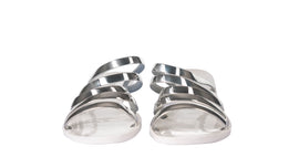 Silver/White - Ziggy Slippers